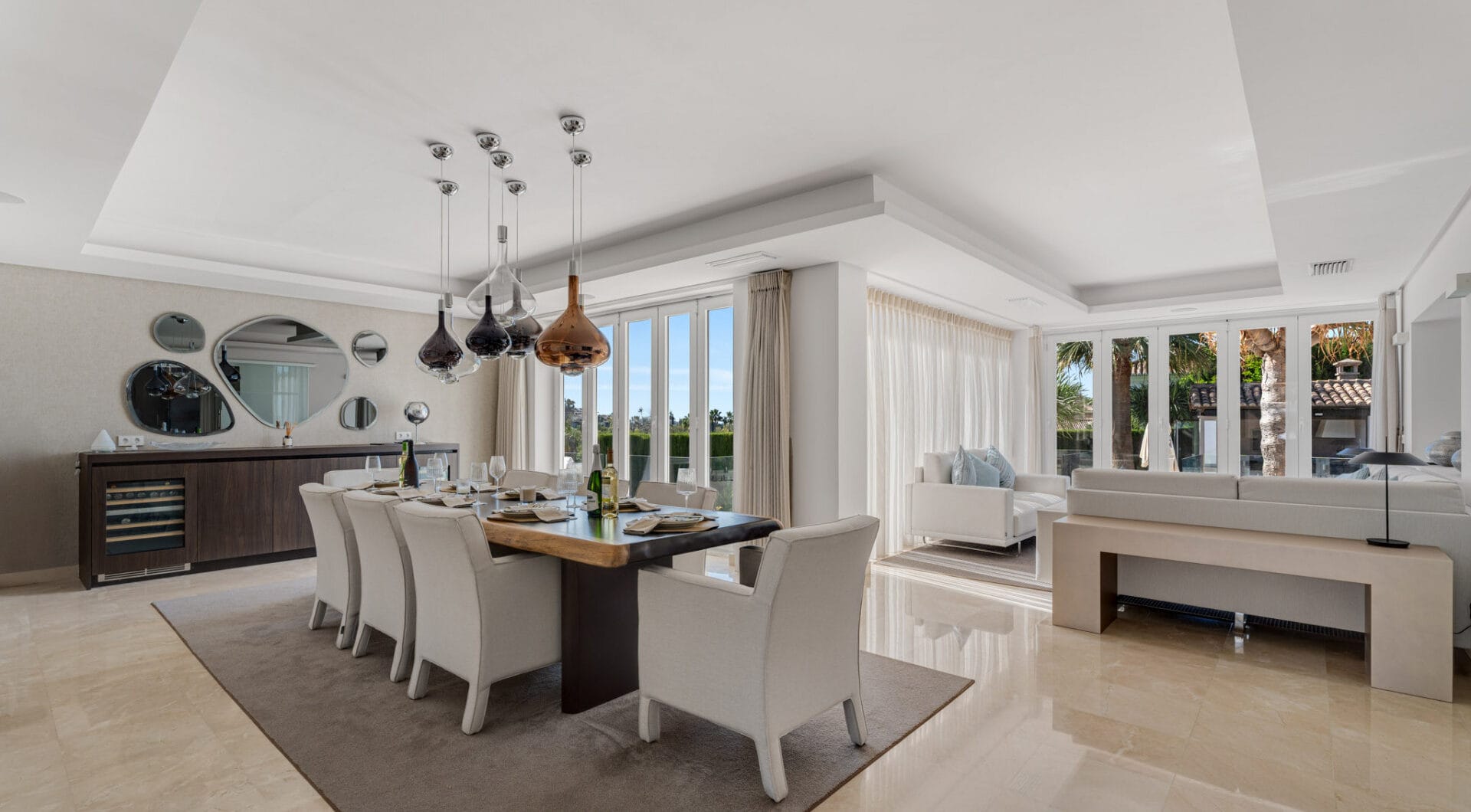 Exquisite Six-Bedroom Luxury Villa in the Golf Valley of Nueva Andalucia, Marbella
