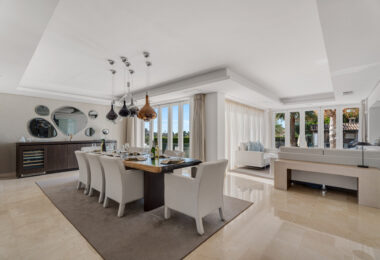 Exquisite Six-Bedroom Luxury Villa in the Golf Valley of Nueva Andalucia, Marbella