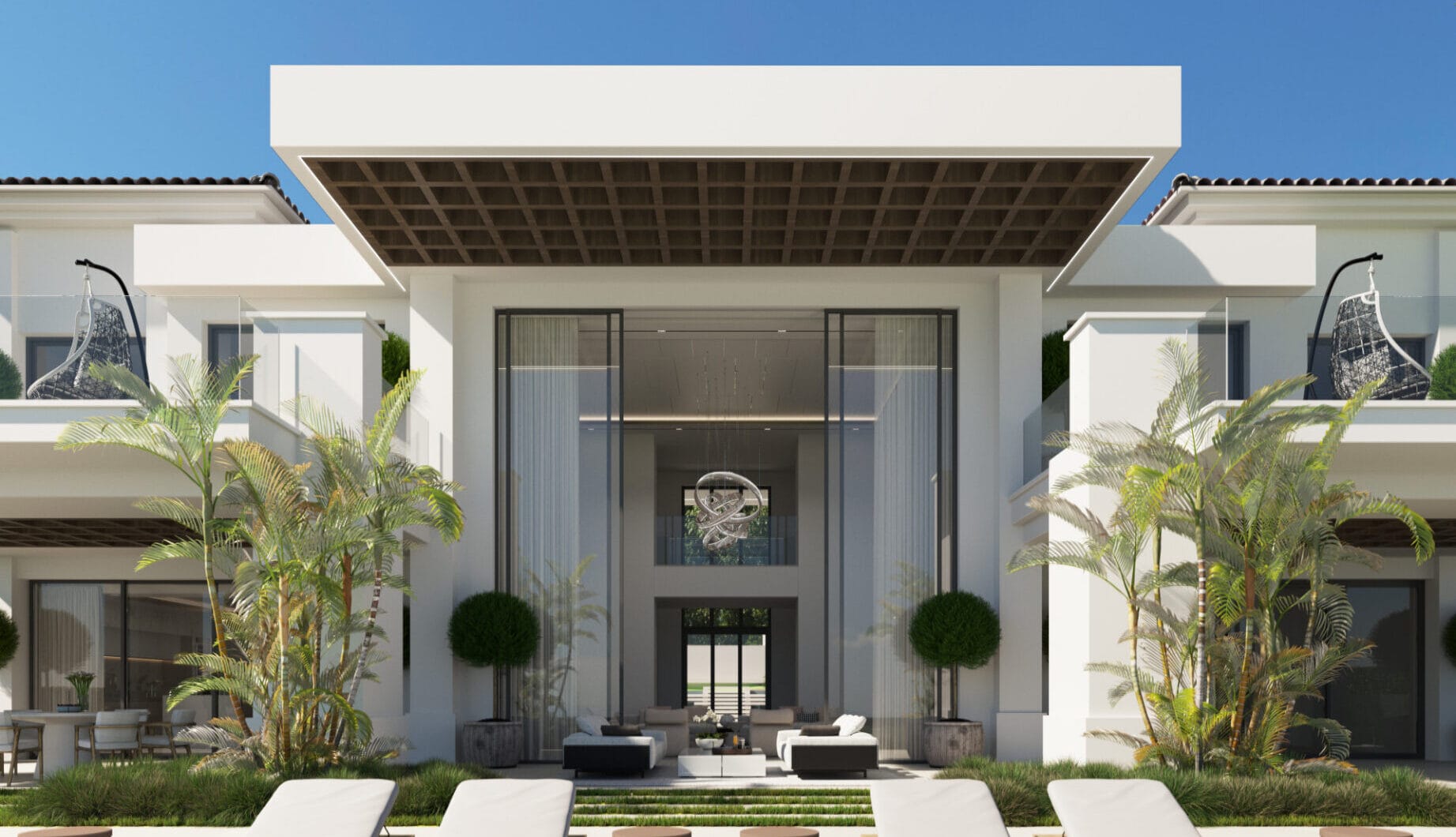 Exquisite New Frontline Golf Villa Project in Los Flamingos, Benahavis
