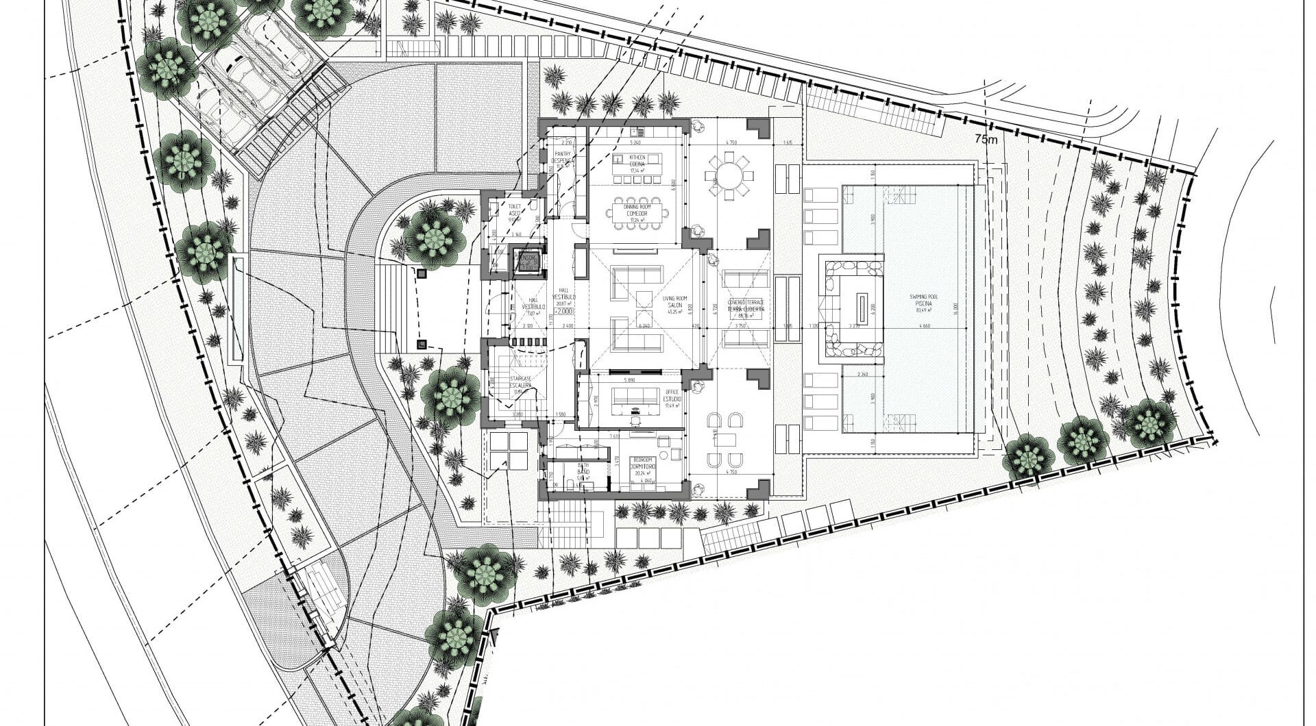 Exquisite New Frontline Golf Villa Project in Los Flamingos, Benahavis
