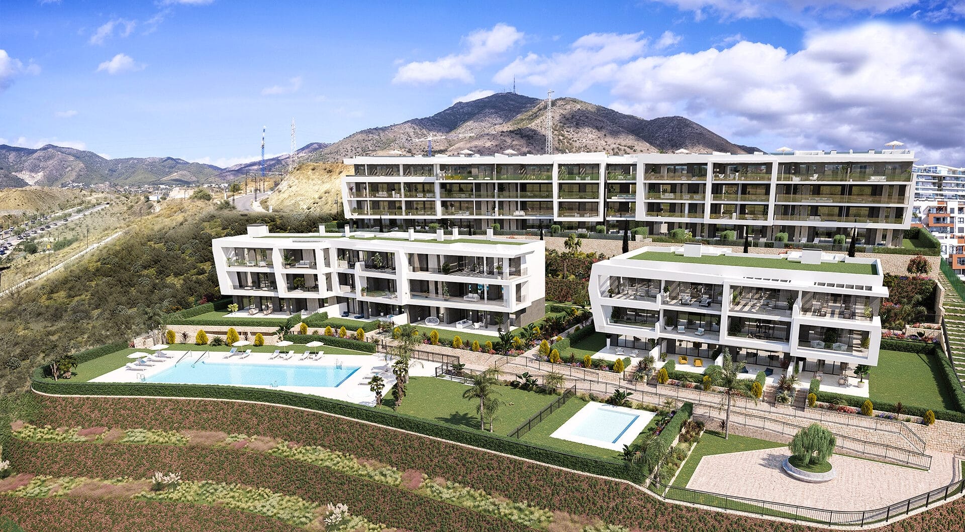 Spectacular New Development in Higuerón Beachside