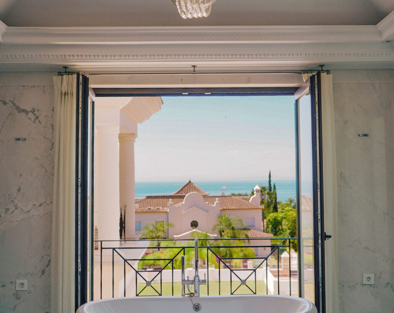 Villa Isolde set within Marbella’s most prestigious gated community