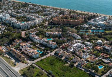 Plot in Cancelada for 10 villas