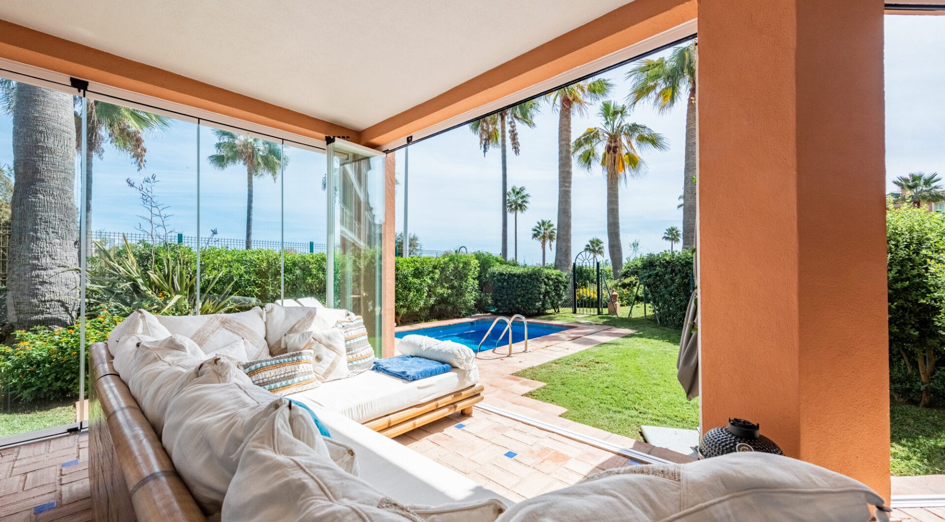 Unique Frontline Beach Villa in La Perla de la Bahía, Casares