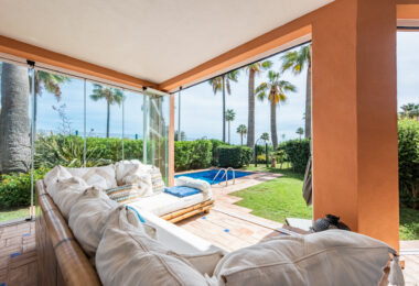 Unique Frontline Beach Villa in La Perla de la Bahía, Casares