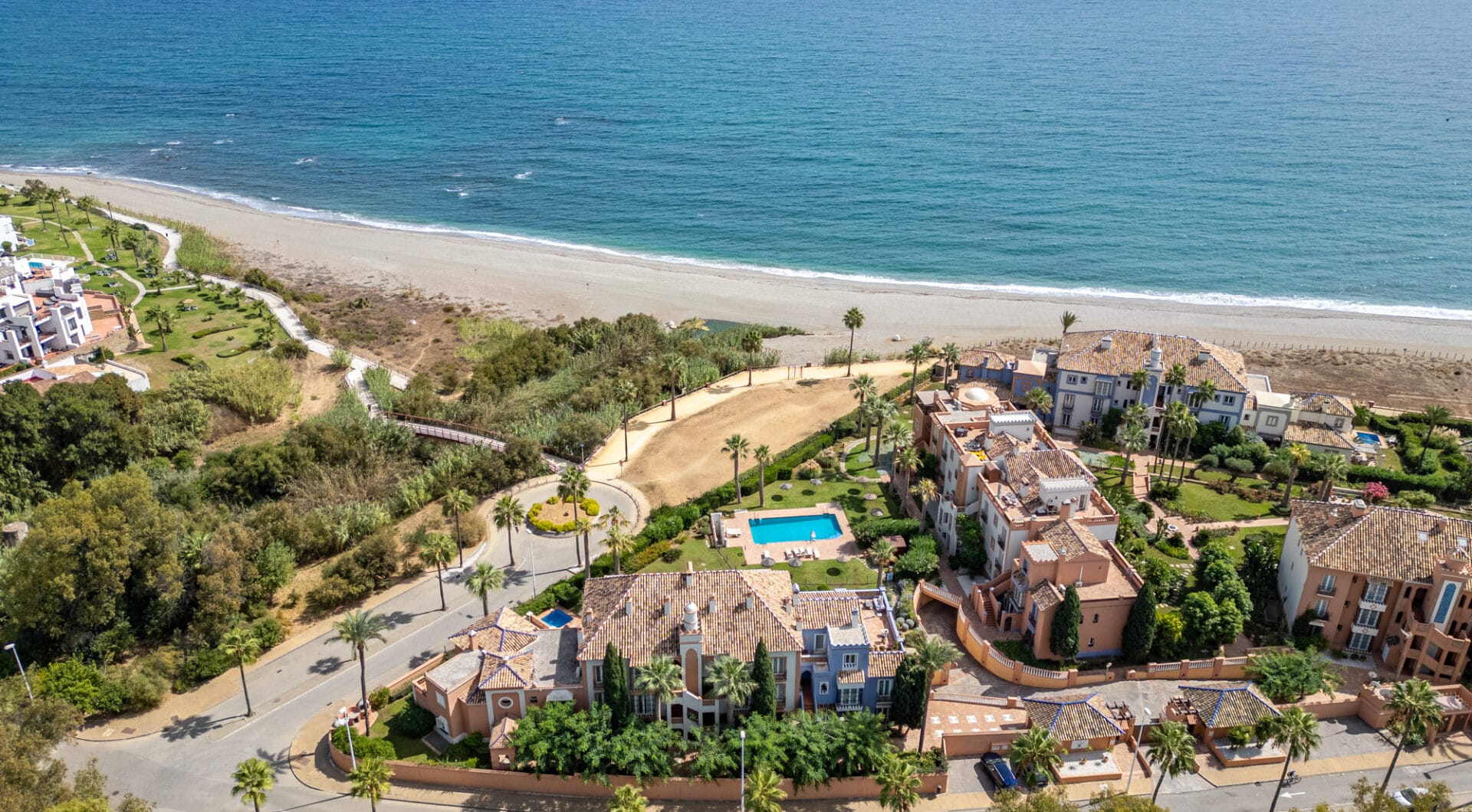Unique Frontline Beach Villa in La Perla de la Bahía, Casares