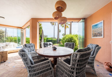 Unique Frontline Beach Villa in La Perla de la Bahía, Casares