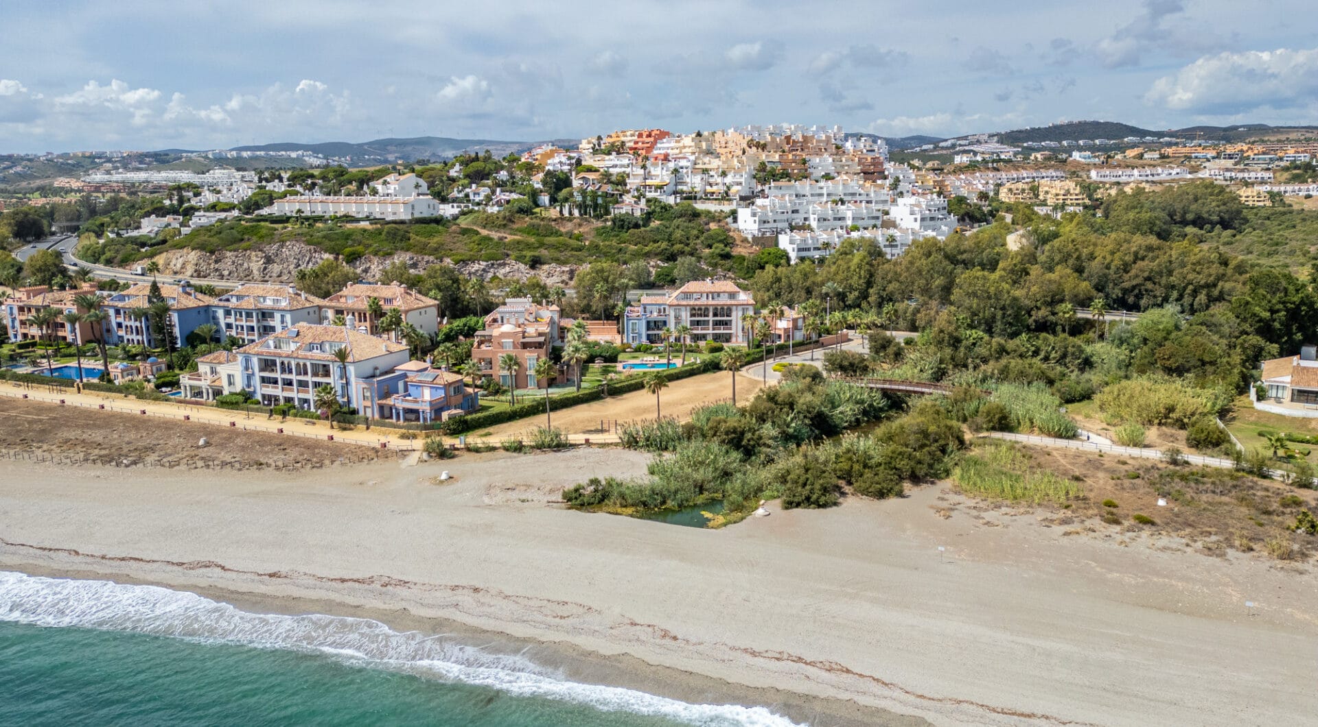 Unique Frontline Beach Villa in La Perla de la Bahía, Casares