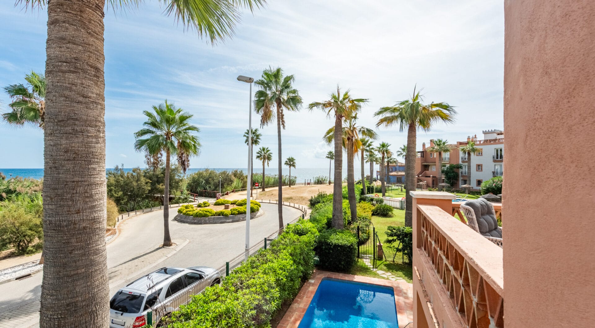 Unique Frontline Beach Villa in La Perla de la Bahía, Casares