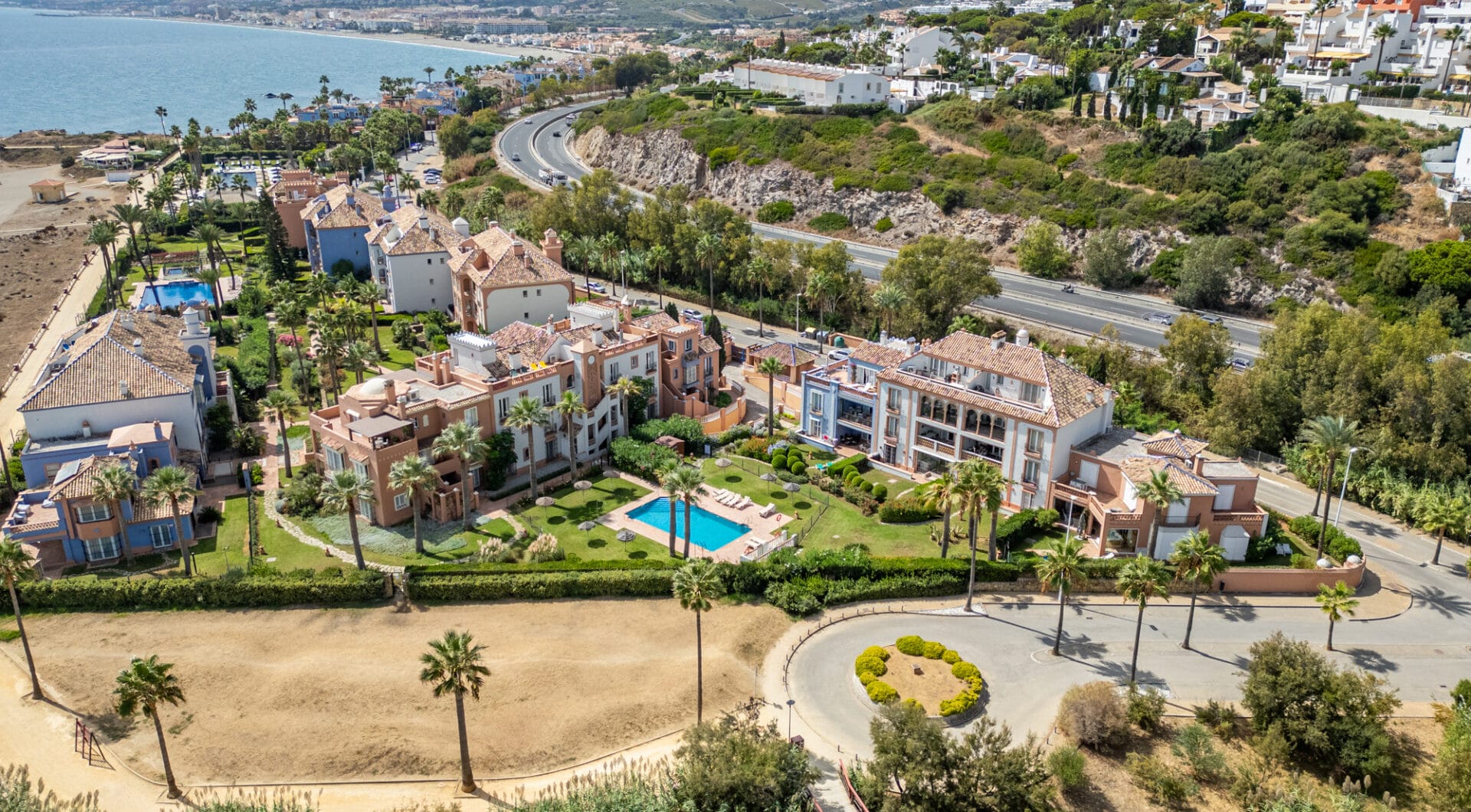 Unique Frontline Beach Villa in La Perla de la Bahía, Casares