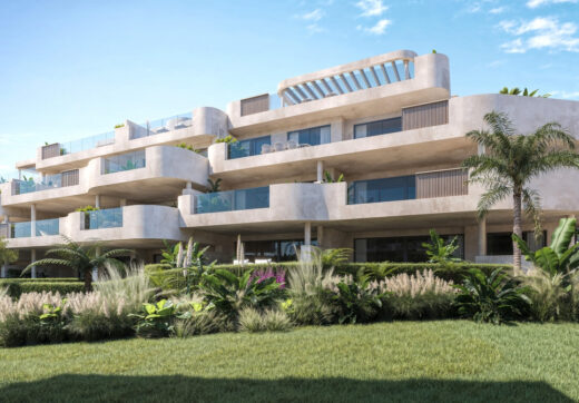 Idyllic, comfort living in modern apartments in Estepona Golf