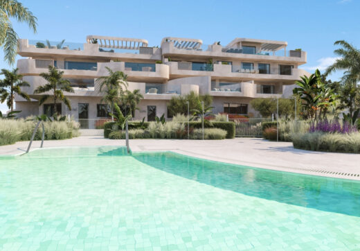 Idyllic, comfort living in modern apartments in Estepona Golf
