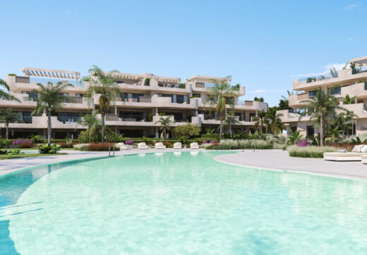 Idyllic, comfort living in modern apartments in Estepona Golf