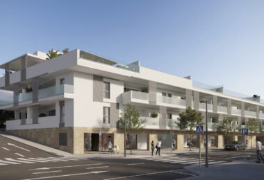 Zinnia, modern apartments in an urban setting with sea views in San Pedro de Alcántara.