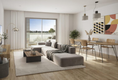 Zinnia, modern apartments in an urban setting with sea views in San Pedro de Alcántara.