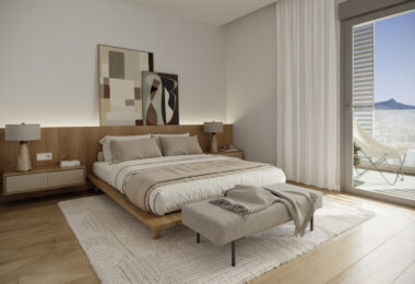 Zinnia, modern apartments in an urban setting with sea views in San Pedro de Alcántara.