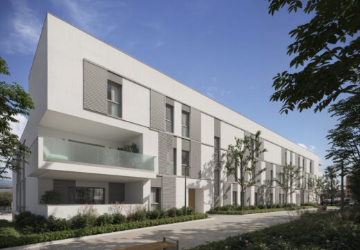 Zinnia, modern apartments in an urban setting with sea views in San Pedro de Alcántara.