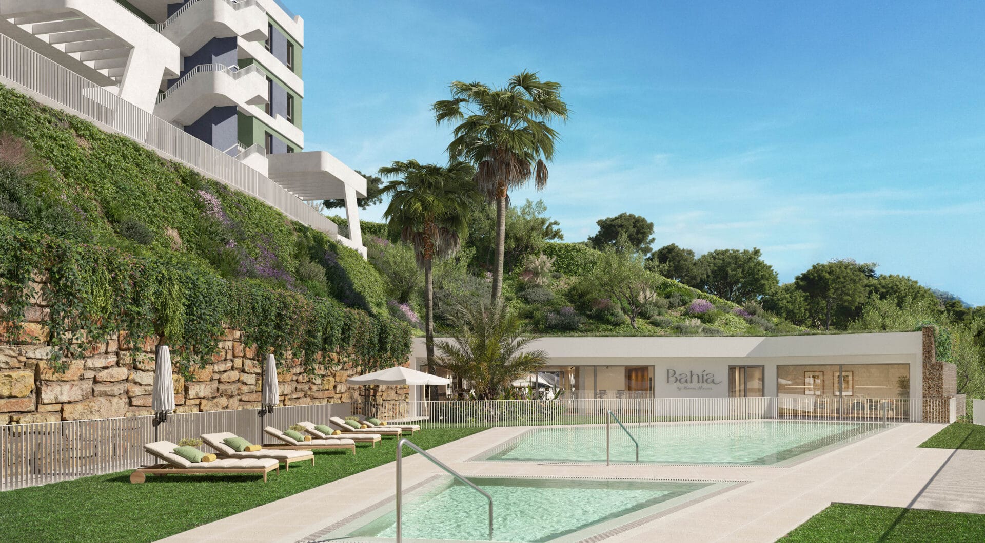 Bahía, luxury residences integrated in Nature by the golf in Mijas