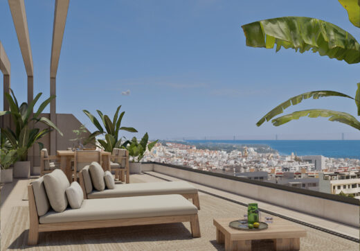Las Mesas Infinity Homes, exceptional sea views in apartments and penthouses in Estepona.