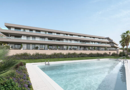 Etherna Homes, contemporary homes next to the golf course in Estepona