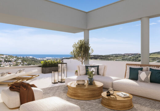 Etherna Homes, contemporary homes next to the golf course in Estepona