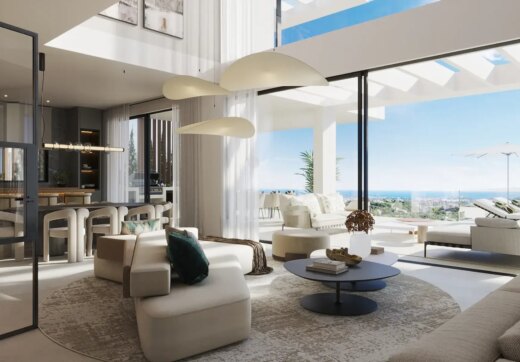 Luxury villas in a tranquil setting