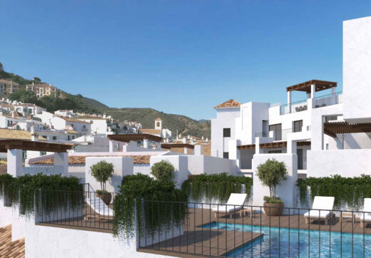 Fuente Lirios, apartments and penthouses in the center of Benahavís