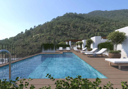 Fuente Lirios, apartments and penthouses in the center of Benahavís