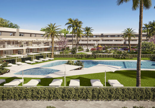 Allure, confort and design in groundfloor and duplex apartments in Alenda Golf.
