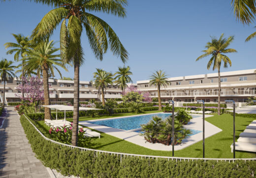 Allure, confort and design in groundfloor and duplex apartments in Alenda Golf.