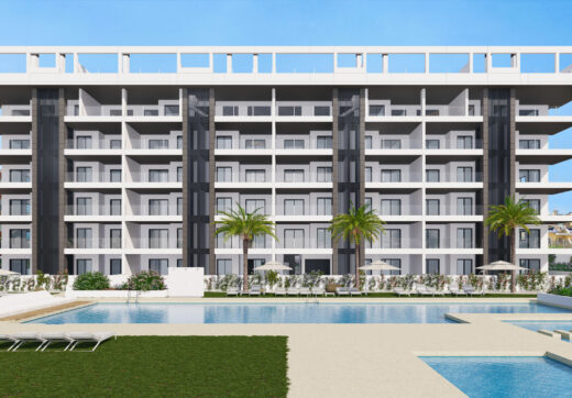 Eden Beach, apartments with sea views near the beach in Torrevieja