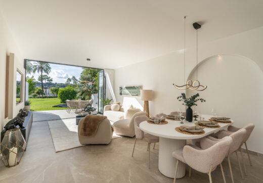 Casa Preciosa, a fully refurbished 4-bedroom, spacious townhouse in The Golf Valley of Nueva Andalucia, Marbella