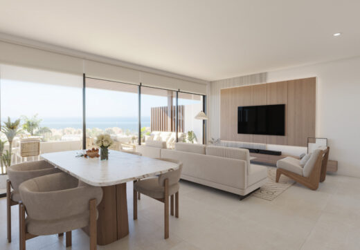 Modern New-Build Apartment with Sea Views in Los Hidalgos, Manilva