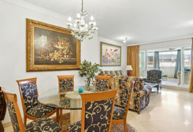 Exclusive Beachfront Two-Bedroom South-Facing Apartment with Sea Views in La Herradura, Marbella