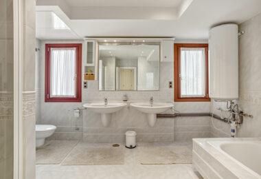 Elegant, southeast facing five bedroom Villa located on the New Golden Mile in Estepona, just steps from the beach