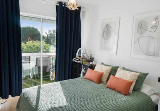 Bright south facing, recently renovated two bedroom apartment located in the beachside community of Artola Baja, Marbella