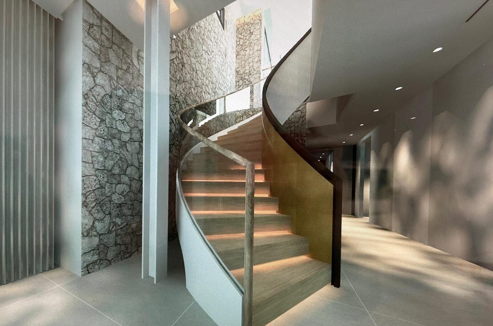 Villa Maya – a magnificent four-bedroom modern beachside villa, currently under construction on the cusp of Guadalmina Baja