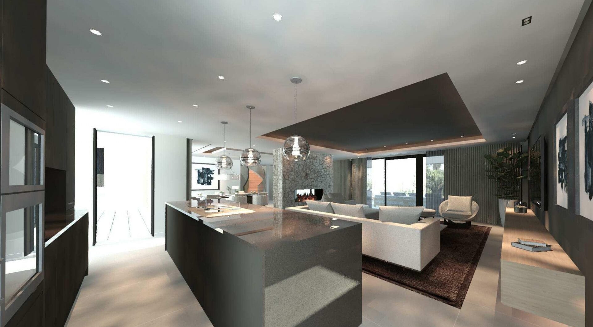 Villa Maya – a magnificent four-bedroom modern beachside villa, currently under construction on the cusp of Guadalmina Baja