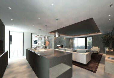 Villa Maya – a magnificent four-bedroom modern beachside villa, currently under construction on the cusp of Guadalmina Baja