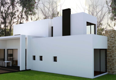 Villa Maya – a magnificent four-bedroom modern beachside villa, currently under construction on the cusp of Guadalmina Baja