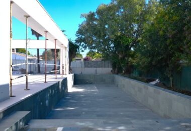Villa Maya – a magnificent four-bedroom modern beachside villa, currently under construction on the cusp of Guadalmina Baja
