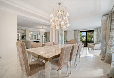Renovation Opportunity - Six bedroom south west facing villa, located in Lomas de Magna Marbella on Marbella's Golden Mile