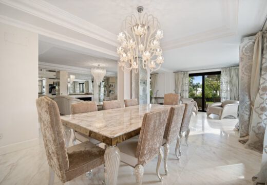 Renovation Opportunity - Six bedroom south west facing villa, located in Lomas de Magna Marbella on Marbella's Golden Mile