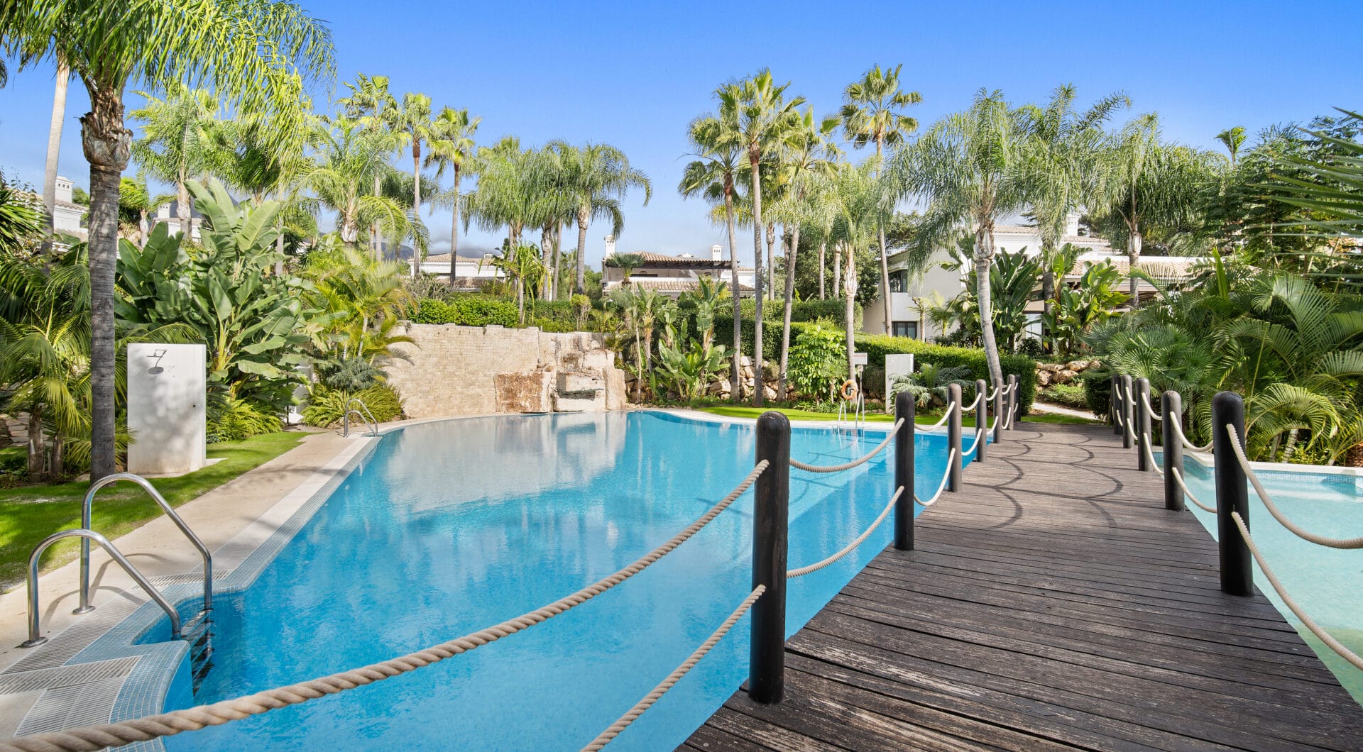 Renovation Opportunity - Six bedroom south west facing villa, located in Lomas de Magna Marbella on Marbella's Golden Mile