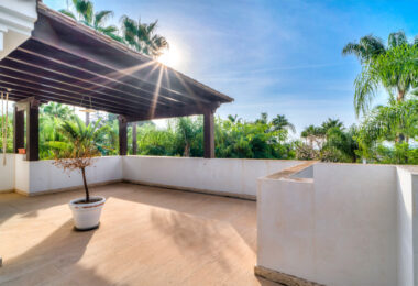 Renovation Opportunity - Six bedroom south west facing villa, located in Lomas de Magna Marbella on Marbella's Golden Mile