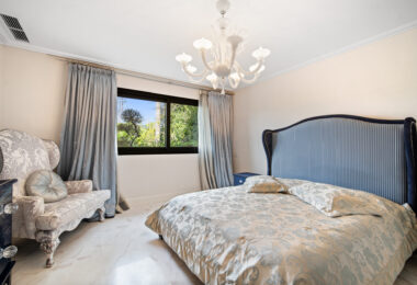 Renovation Opportunity - Six bedroom south west facing villa, located in Lomas de Magna Marbella on Marbella's Golden Mile