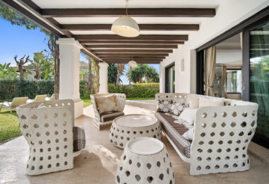 Renovation Opportunity - Six bedroom south west facing villa, located in Lomas de Magna Marbella on Marbella's Golden Mile
