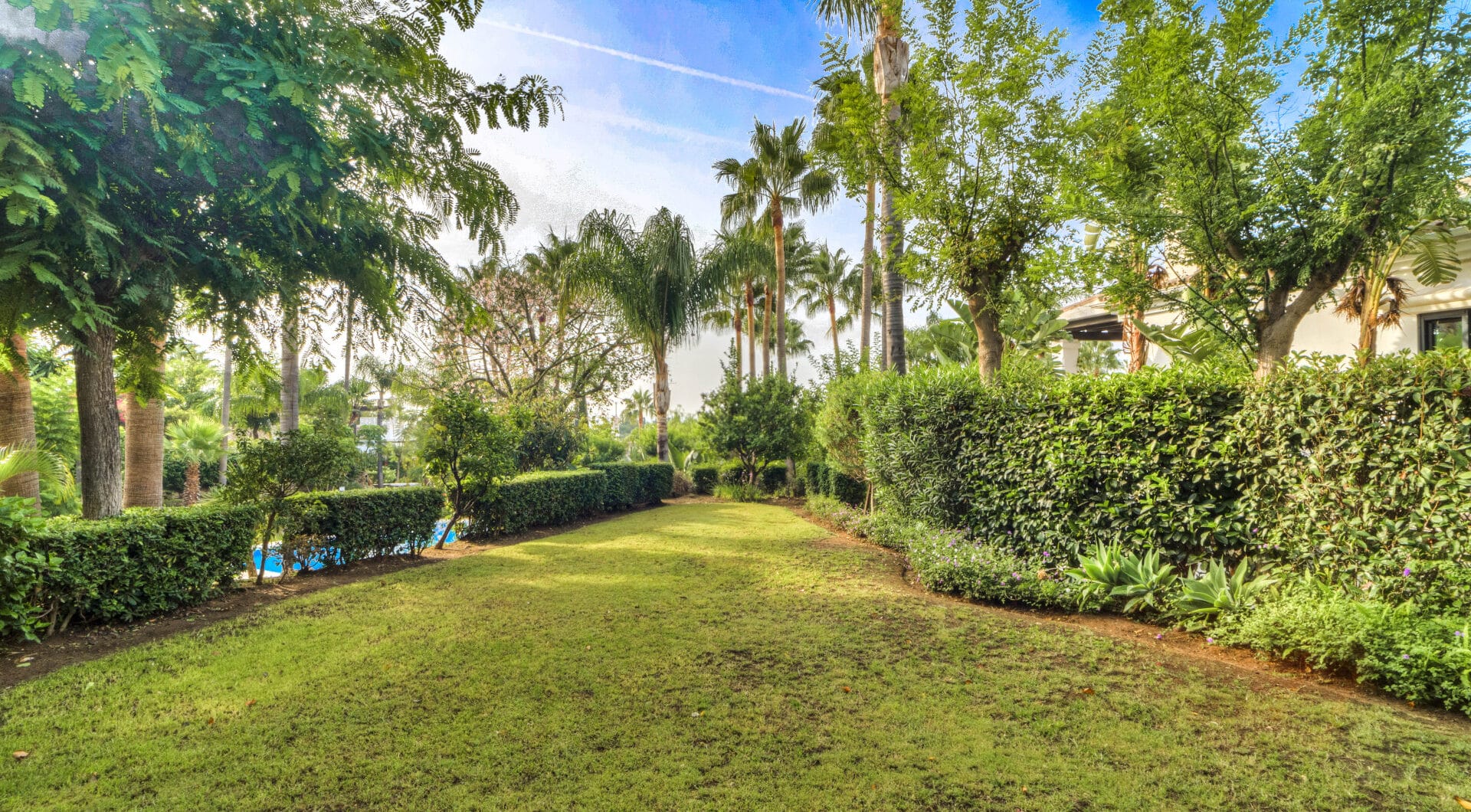 Renovation Opportunity - Six bedroom south west facing villa, located in Lomas de Magna Marbella on Marbella's Golden Mile