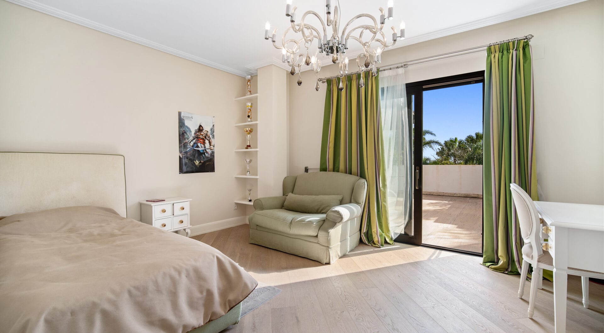 Renovation Opportunity - Six bedroom south west facing villa, located in Lomas de Magna Marbella on Marbella's Golden Mile