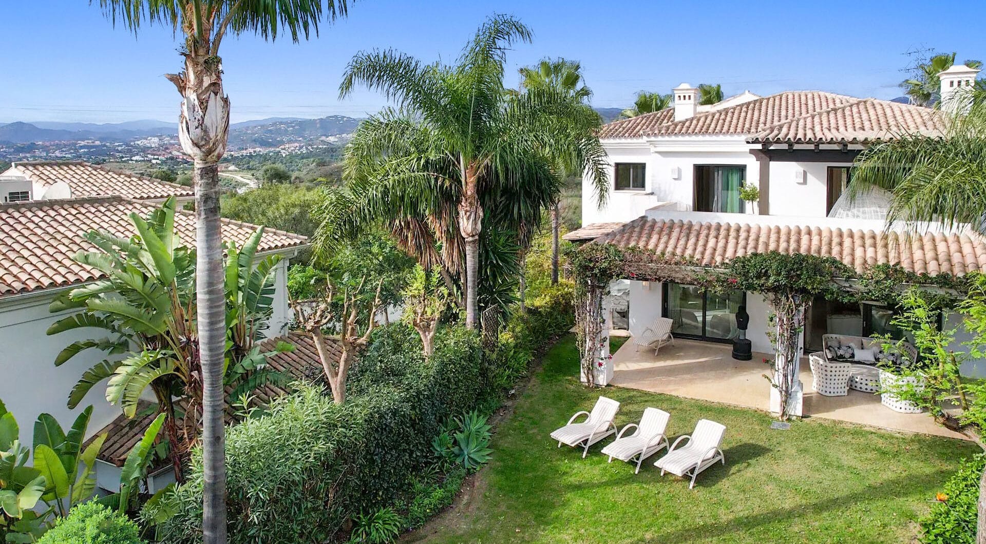 Renovation Opportunity - Six bedroom south west facing villa, located in Lomas de Magna Marbella on Marbella's Golden Mile